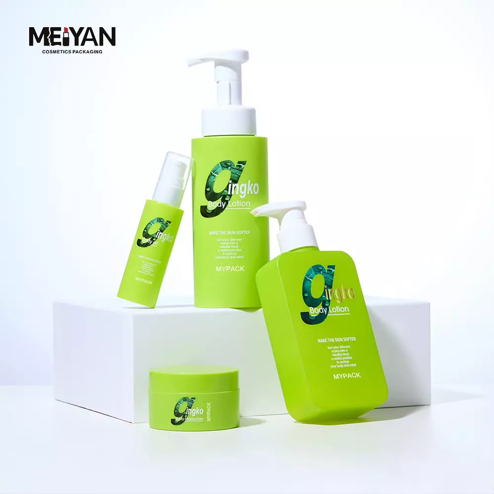 MY PACK green luxury hair care пенящееся мыло в бутылочках-помпах 350 мл и 300 мл квадратные пластиковые бутылки для шампуня и кондиционера